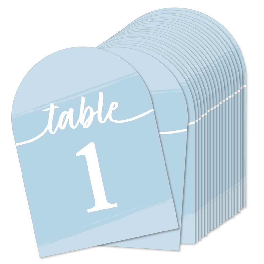 Elegantly Simple Table Numbers - 20 Ct