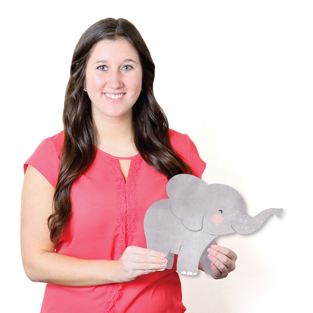 Elephant Yard Signs - 10 Ct