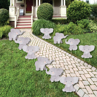 Elephant Yard Signs - 10 Ct