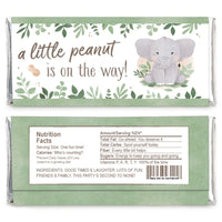 Elephant Candy Bar Wrapper - 24 Ct