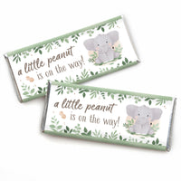 Elephant Candy Bar Wrapper - 24 Ct