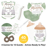 Elephant Baby Shower Gamerific Bundle