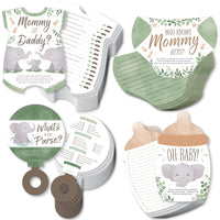 Elephant Baby Shower Gamerific Bundle