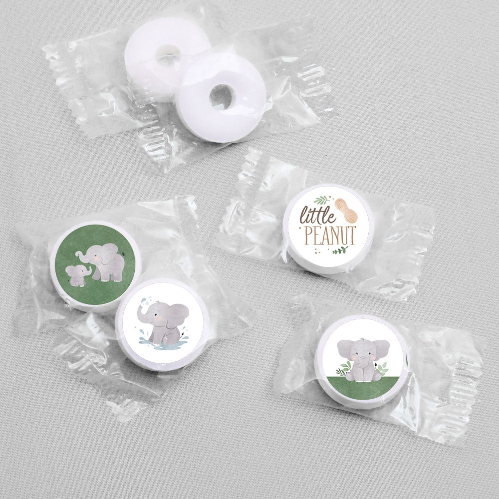 Elephant Candy Stickers - 1 Sheet of 108