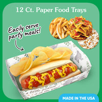 Elephant Party Paper Food Trays