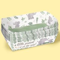 Elephant Party Paper Food Trays