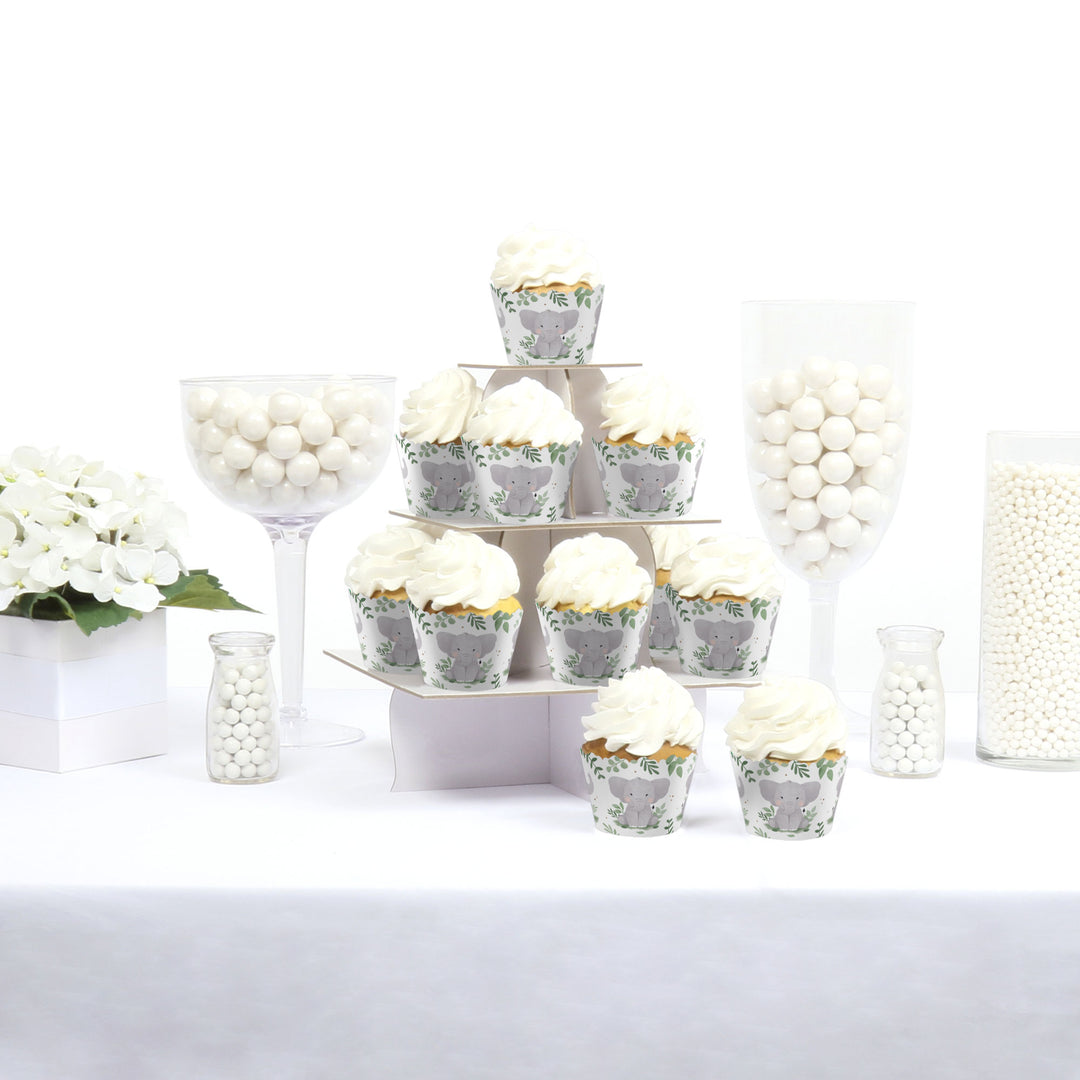 Elephant Cupcake Wrappers - 12 Ct