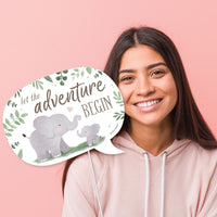 Elephant Photo Props - 20 Ct