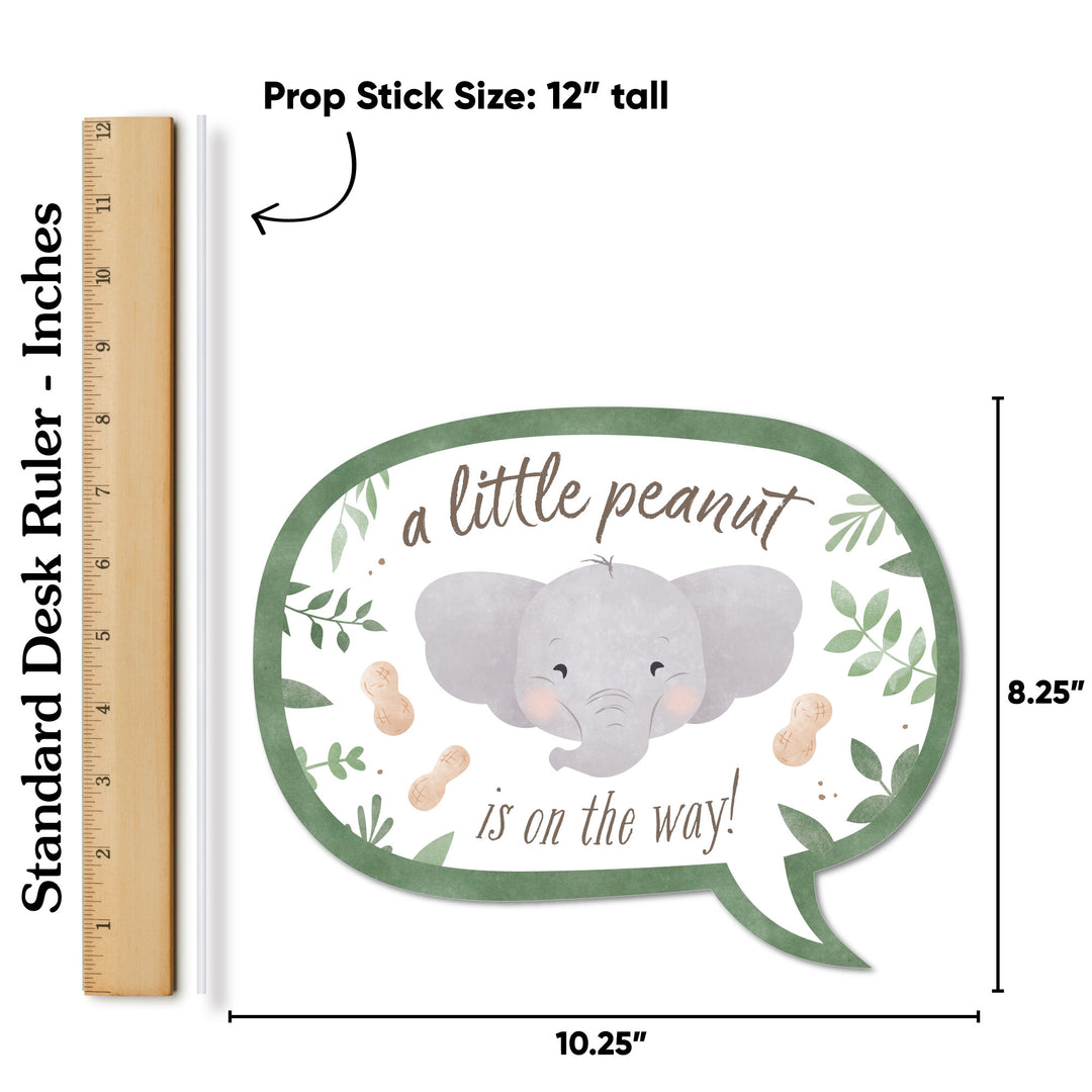 Elephant Photo Props - 20 Ct