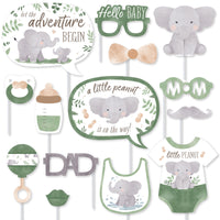 Elephant Photo Props - 20 Ct