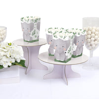 Elephant Popcorn Boxes - 12 Ct
