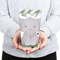Elephant Popcorn Boxes - 12 Ct