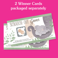 Elephant Scratch Off Cards Game - 22 Ct
