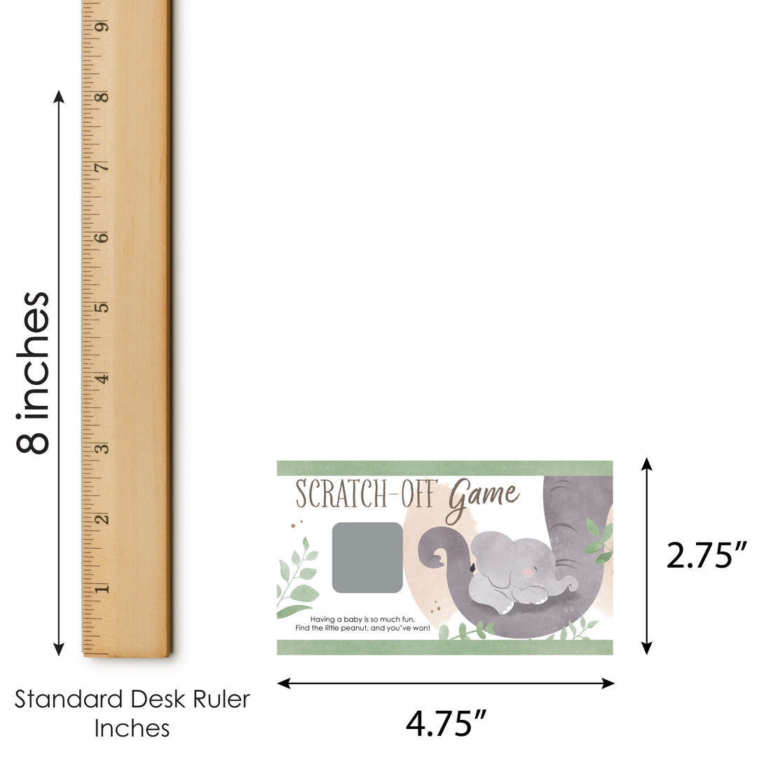 Elephant Scratch Off Cards Game - 22 Ct