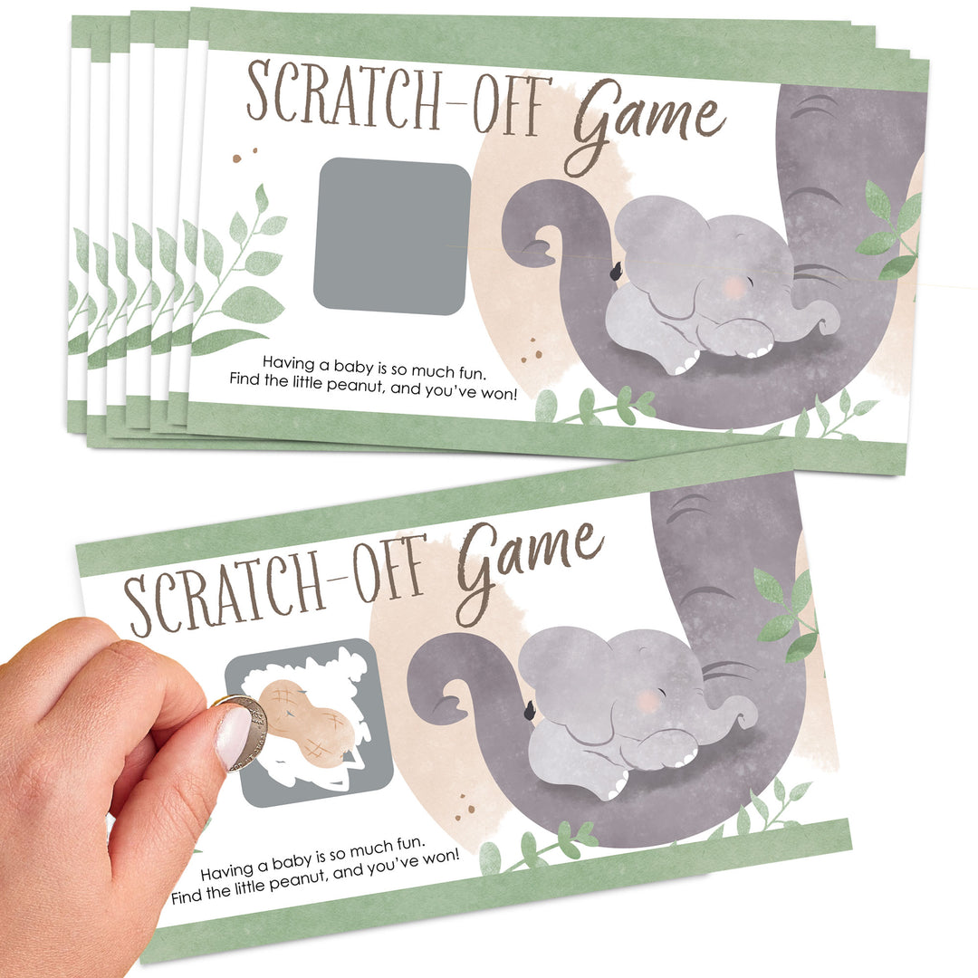 Elephant Scratch Off Cards Game - 22 Ct