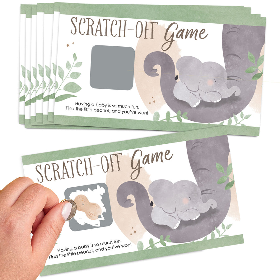 Elephant Scratch Off Cards Game - 22 Ct