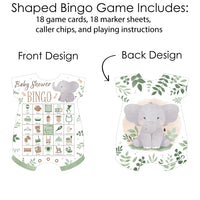 Elephant Bingo Game - 18 Ct