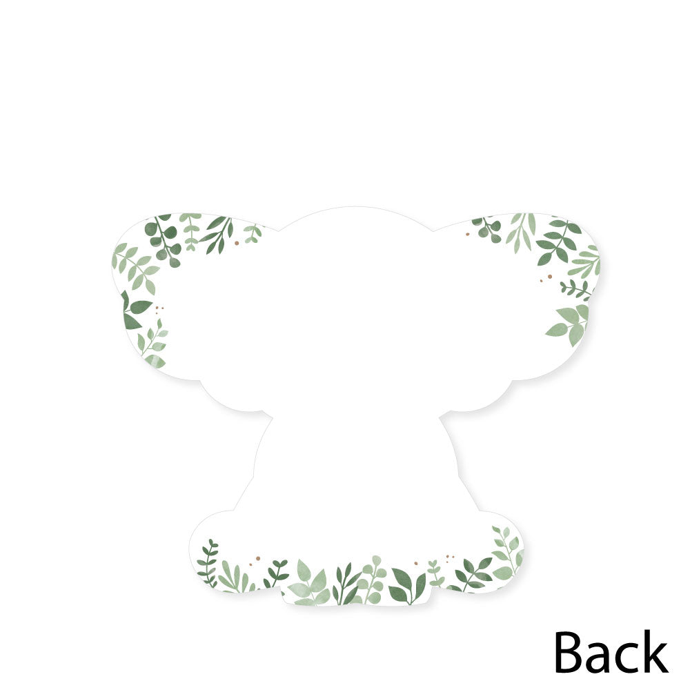 Elephant Thank You Cards - 12 Ct