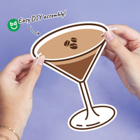 Espresso Martini Garland Banner - 15 Pc