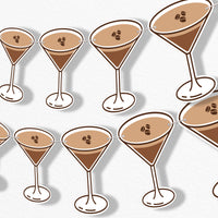 Espresso Martini Garland Banner - 15 Pc