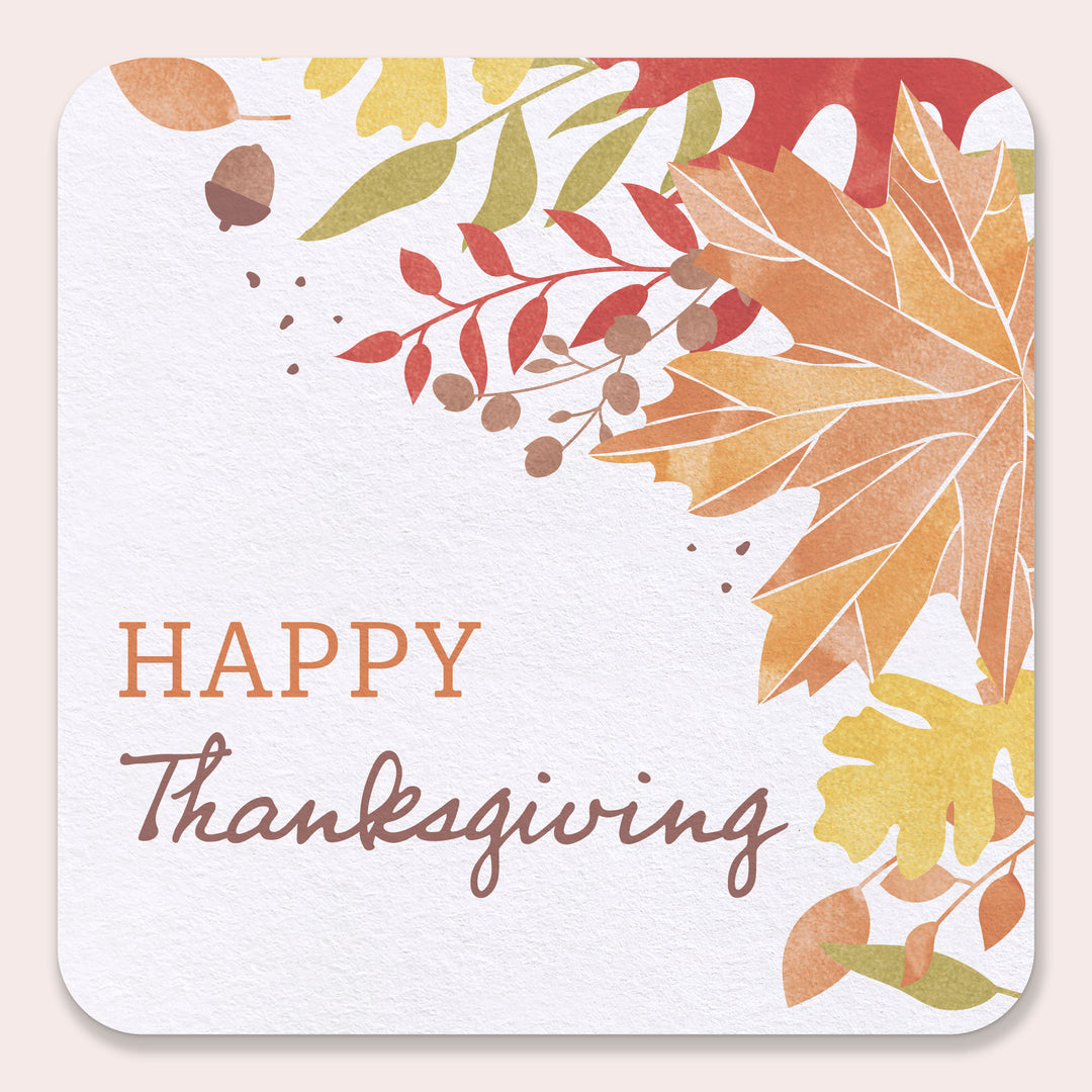 Drink Coasters - Fall Foliage - 25 Ct