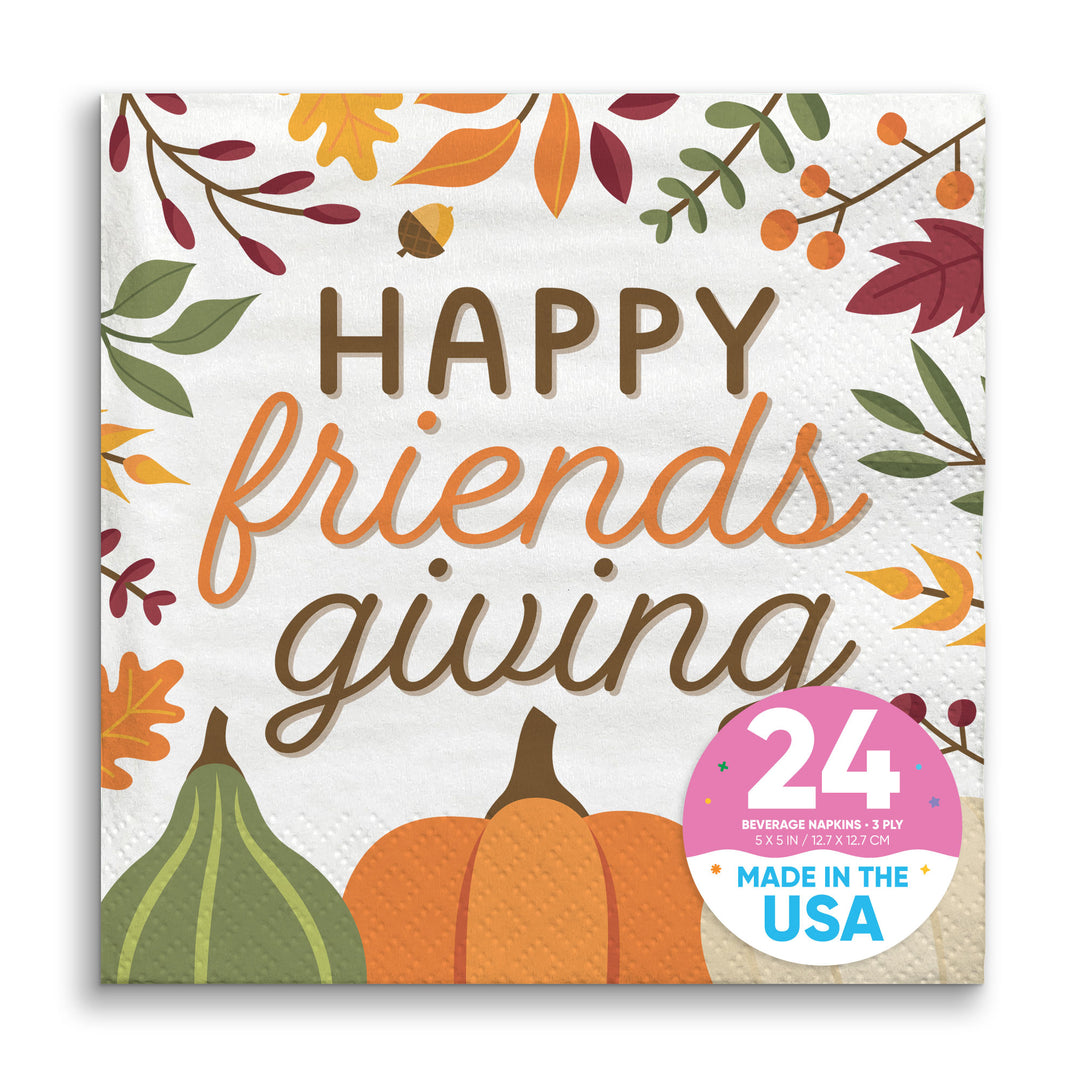 Napkins - Fall Friends Thanksgiving