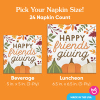 Napkins - Fall Friends Thanksgiving