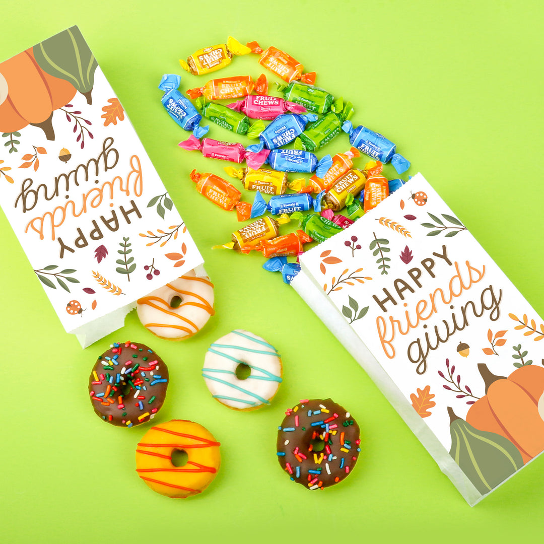 Popcorn Bags - Happy Friends Thanksgiving - 25 Ct