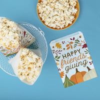 Paper Treat Bags - Fall Friends Thanksgiving - 25 Ct