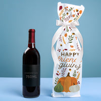 Wine Bags - Fall Friends Thanksgiving