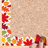 Fall Leaves - Scalloped Classroom Decor - Bulletin Board Borders - 51 Feet