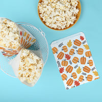 Paper Treat Bags - Fall Pumpkin - 25 Ct