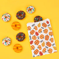 Paper Treat Bags - Fall Pumpkin - 25 Ct