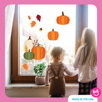 Fall Pumpkin Window Clings