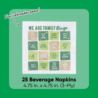 Family Bingo Beverage Game Napkins, 25 ct