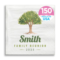 Custom Text Napkins - Family Reunion