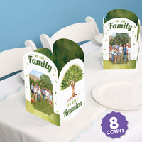 Family Tree Reunion Photo Centerpieces - 8 Ct