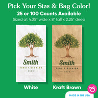 Custom Text Popcorn Bags - Family Reunion
