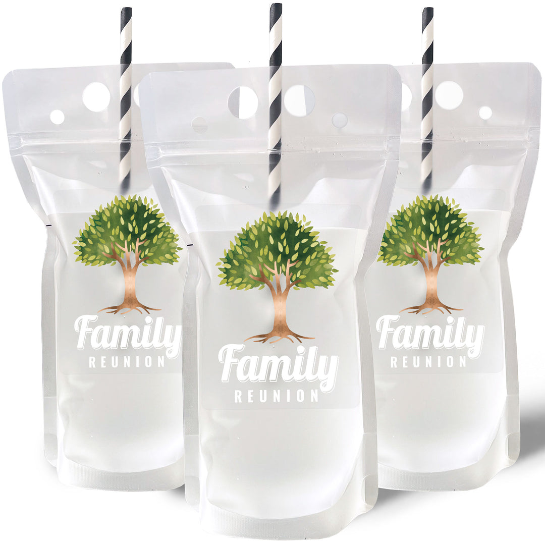 Drink Pouches - Family Tree Reunion - 12 Ct