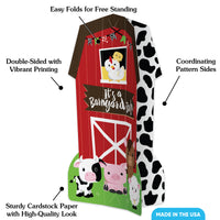 Farm 3D Centerpieces - 8 Ct