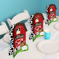 Farm 3D Centerpieces - 8 Ct