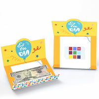 Feliz Cumpleanos money and gift card holders