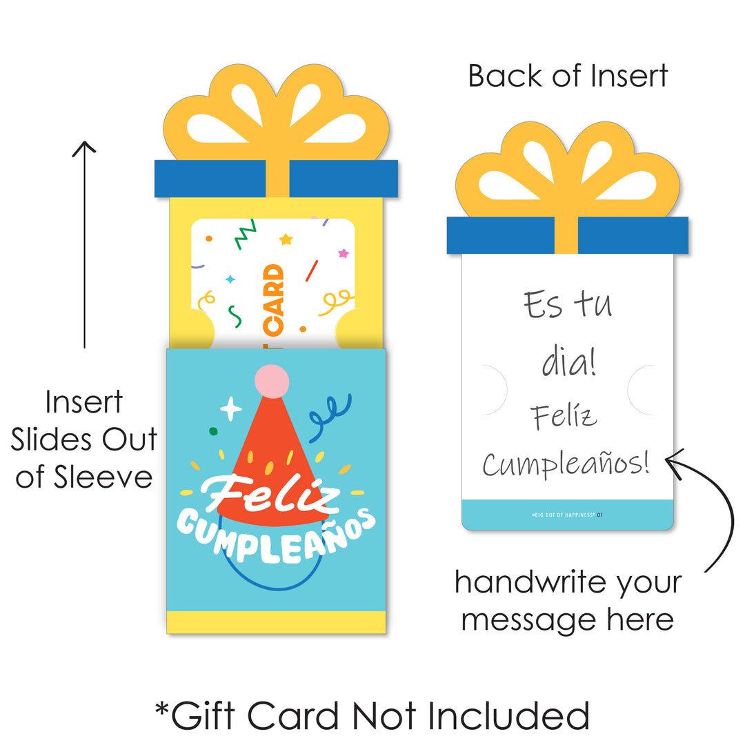 Feliz Cumpleanos Gift Card Holder