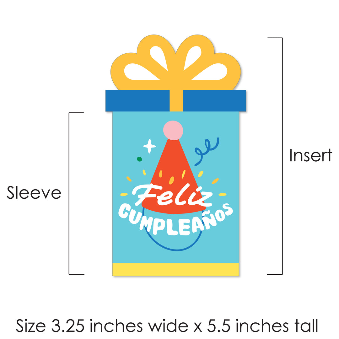 Feliz Cumpleanos Gift Card Holder