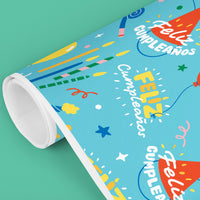 Feliz Cumpleanos Wrapping Paper