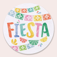 Fiesta coaster front design close-up