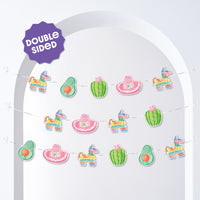 Fiesta garland double-sided detail