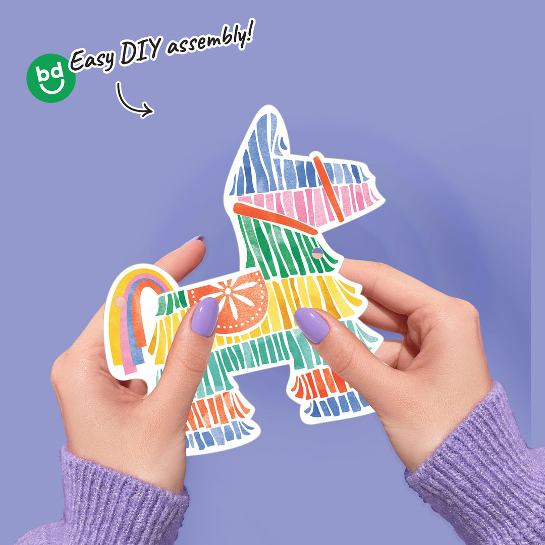 Fiesta banner shape design close-up