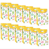 Fiesta party goodie bags set of 12 flat lay