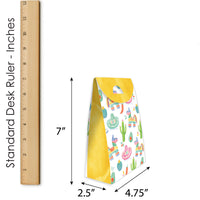 Measurement of a product with a ruler on the left side, showing dimensions in inches.